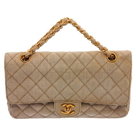 chanel 47485|Chanel fabric flap.